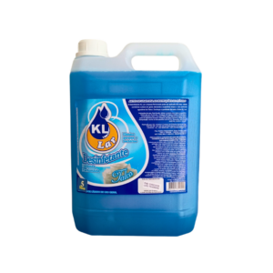 Desinfetante K&L Lar 5 Litros Talco - Elimina Germes e Bactérias
