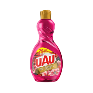 Limpador Perfumado UAU Perfumes Flores Vermelhas 1L