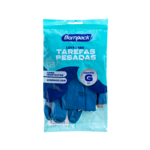 Luvas de Verniz Bompack Azul tam. G 1UN (Par)