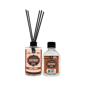 Kit Airfresh Difusor Vanilla Woods Com Refil 250ml - Maxbio