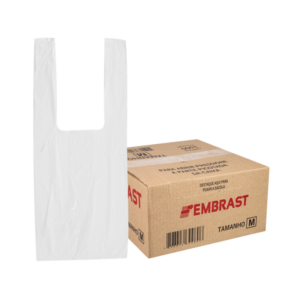 Sacolas Plásticas Embrast 38x48cm tam. M 1000UN (803)