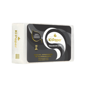 Papel Toalha Interfolha Duo Black Ki-Paper 23x20cm 260 5.000 Folhas -  (Fardo)