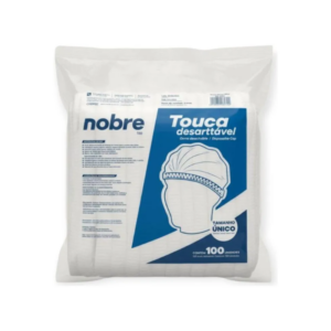 Touca Descartável Em Tnt Sanfonada (pct. C/100und.) - Nobre