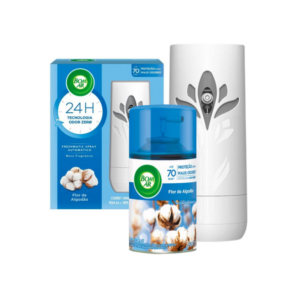 Odorizador Bom Ar Freshmatic Toque De Algodao Ap + Refil 250ml