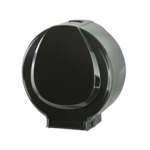 Dispensador Preto para Papel Higiênico em Rolo – Plestin