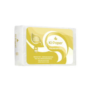 Papel Toalha Ki-Paper Ouro 210 23x20cm - 1.000 Folhas (Uni)