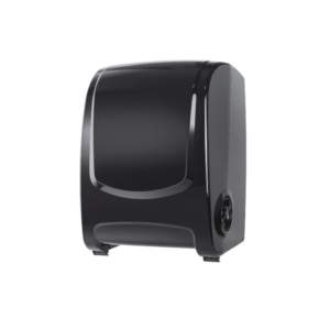 Dispensador Preto Papel Toalha Auto Corte Milleniun Plestin