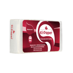 Papel Toalha Interfolha Ki-Paper Wine 20x20cm - Fardo com 5.000 Folhas